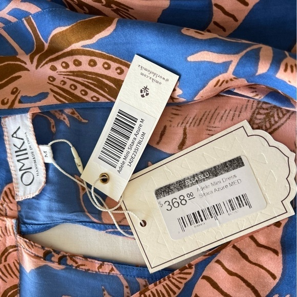 Omika Adele Dress in Sitara Azure - Picture 14 of 16